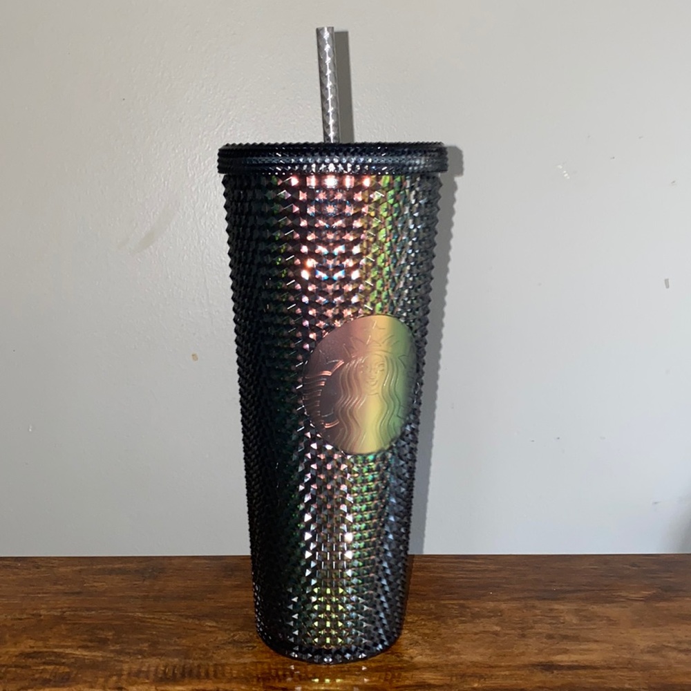 Multi-Colored Studded Starbucks Cold Reusable Cup